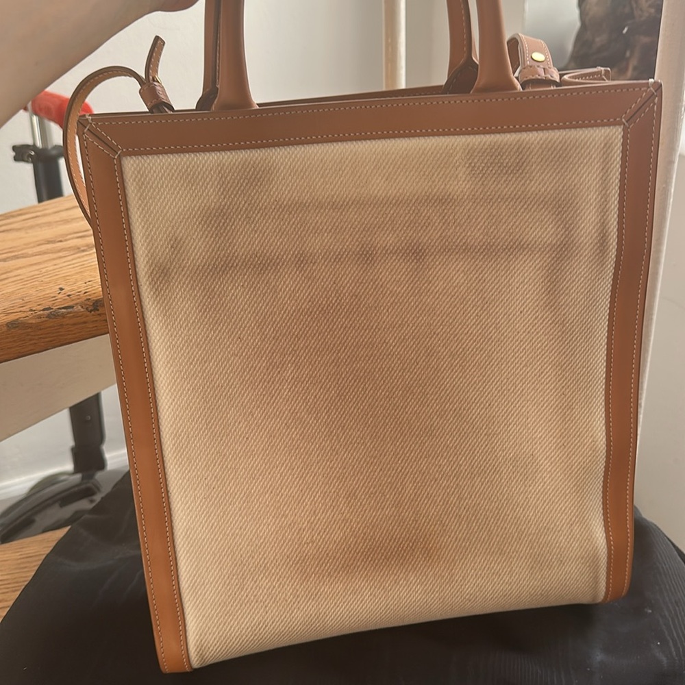 Celine Cabas vertical  canvas bag - Picture 4 of 6